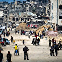 Gaza: des Palestiniens fuient Rafah au 76e anniversaire de la Nakba