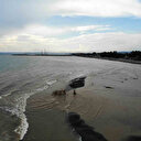 Hatay'da ürküten görüntü: Deprem habercisi mi? Denizin rengi değişti görenler hayret etti