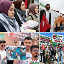 Türkiye'deki üniversiteliler Gazze için tek yürek