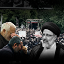 Reisi için Tebriz'de tören: Binlerce kişi Şüheda Meydanı'na akın etti