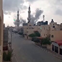 Katil İsrail Refah'ta camiyi bombaladı