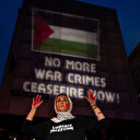 Manifestation contre Israël et l'administration Biden devant la Maison Blanche