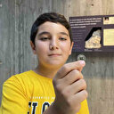 Roma dönemine ait 2 bin yıllık sikke buldu: Müzenin en küçük eser bağışçısı oldu