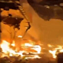 İşgalci İsrail, Ramallah’ta sebze pazarını ateşe verdi