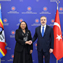 Dışişleri Bakanı Fidan Esvatinili mevkidaşı Shakantu'yu ağırladı