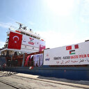 Un navire transportant 1 908 tonnes d'aide humanitaire quitte la Türkiye pour Gaza