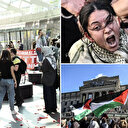 Amerika'dan direnişe destek sürüyor: New York'ta Filistin yanlısı göstericiler polisin sert müdahalesiyle karşılaştı