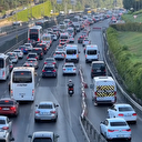 İstanbul'da haftanın ilk iş gününde trafik yoğunluğu yaşanıyor