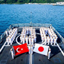 Réception de la corvette turque TCG Kinaliada à Tokyo