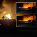 Adana'da palet fabrikasında yangın: Depo alev topuna döndü