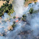 Bir orman yangını daha: Balıkesir Kepsut'ta alevler ormanlık alana sıçradı