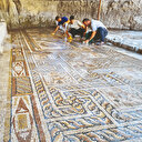 Temel kazısından Roma mozaikleri çıktı