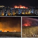 Diyarbakır'da korkutan yangın: Tarım arazisindeki alevlere 9 TOMA destek verdi