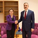 Dışişleri Bakanı Hakan Fidan Kosova Başbakan Yardımcısı Schwarz ile görüştü