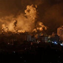 Katil İsrail gece boyu Gazze'ye saldırdı: Bir mülteci kampını bombaladı