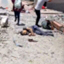 Soykırımcı İsrail pazar yerini bombaladı