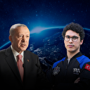 Cumhurbaşkanı Erdoğan Türkiye'nin ikinci astronotu Atasever'e başarılar diledi