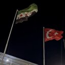 Suriye Milli Ordusu’ndan “kardeşiz” vurgusu: Türk bayrağı ve Suriye bayrağı göndere çekildi