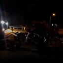 Kayseri’de çocuğa taciz olayı sonrası bir kişi Suriyelilere ait araçları iş makinesiyle ezip parçaladı