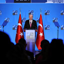 NATO Zirvesi'ne katılan Cumhurbaşkanı Erdoğan'dan önemli açıklamalar: PKK ile ilişkiler kabul edilemez