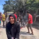Han Yunus'taki Siyonist saldırısında çocuklarını kaybeden anne feryat etti: Nereye gidelim?