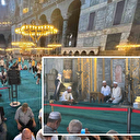 Ayasofya Camii'nde 15 Temmuz şehitleri için hatim duası