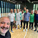 Cumhurbaşkanı Erdoğan basketbol sahasında ter attı: Maç sonrası özçekim