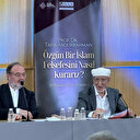 İstanbul'da konuşan filozof Taha Abdurrahman: İnsanlığı çöküşten hikmete dayalı felsefe kurtarabilir