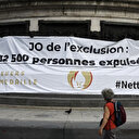 France: manifestation anti jeux olympiques à Paris