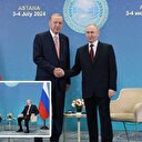 Cumhurbaşkanı Erdoğan Astana'da Rusya Devlet Başkanı Putin ile görüştü: 'İlk hedefimiz Akkuyu'yu devreye almak'