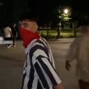 Konya'da maskeli ırkçı grup Suriyeliler için sokağa çıktı: Kesici aletlerle video çekip TikTok'ta paylaştılar