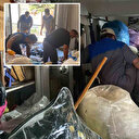 Geçen yıl 50 ton çöpten arındırılan evden 30 ton daha atık çıktı