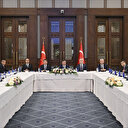 Cumhurbaşkanı Yardımcısı Yılmaz TİSK heyetini kabul etti