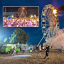 Almanya’da lunapark faciası: Dönme dolap alev aldı onlarca kişi yaralandı