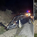 Kastamonu'da kontrolden çıkan otomobil takla attı: 5 kişi yaralandı