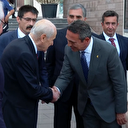 MHP Genel Başkanı Devlet Bahçeli Fenerbahçe Başkanı Ali Koç ile görüştü