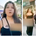 Başörtülü kadına çirkin saldırı