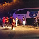 Aydın'da yoldan çıkan otobüsteki 1 kişi öldü, 10 kişi yaralandı