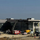 Tekirdağ'da korkutan yangın: Hastane inşaatında alevler yükseldi