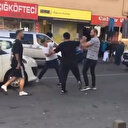 Pendik'te trafikte tekme tokat yol verme kavgası