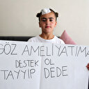 Açtığı pankartla Cumhurbaşkanı Erdoğan'dan yardım isteyen Ada İstanbul'da tedavi edilecek