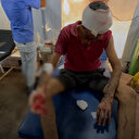 Bebek katili İsrail Nuseyrat Mülteci Kampı’nı hedef aldı: Saldırıda yaralananlar Avde Hastanesi’ne getirildi