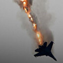 تحطم طائرة حربية مجهولة شرق سوريا