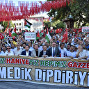 Türkiye İsmail Haniye'nin son çağrısına cevap verdi: Meydanlar Filistin bayraklarıyla doldu taştı