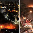 Bağcılar'da tekstil fabrikasında yangın