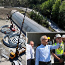 Bolu Dağı Tüneli'nin 67 metrelik uzatma işleminin 27 metresi tamamlandı