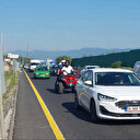 Anadolu Otoyolu'nun Bolu Dağı geçişindeki çalışma D-100'de yoğunluğa neden oldu
