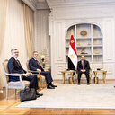 Bakan Fidan Mısır Cumhurbaşkanı es-Sisi ile görüştü