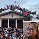 Bangladeş'te hükümet karşıtı göstericiler başbakanın konutunu bastı: Hasina askeri helikopterle kaçırıldı