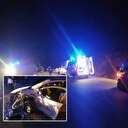 Mardin'de korkunç kaza: Otomobiller kafa kafaya çarpıştı